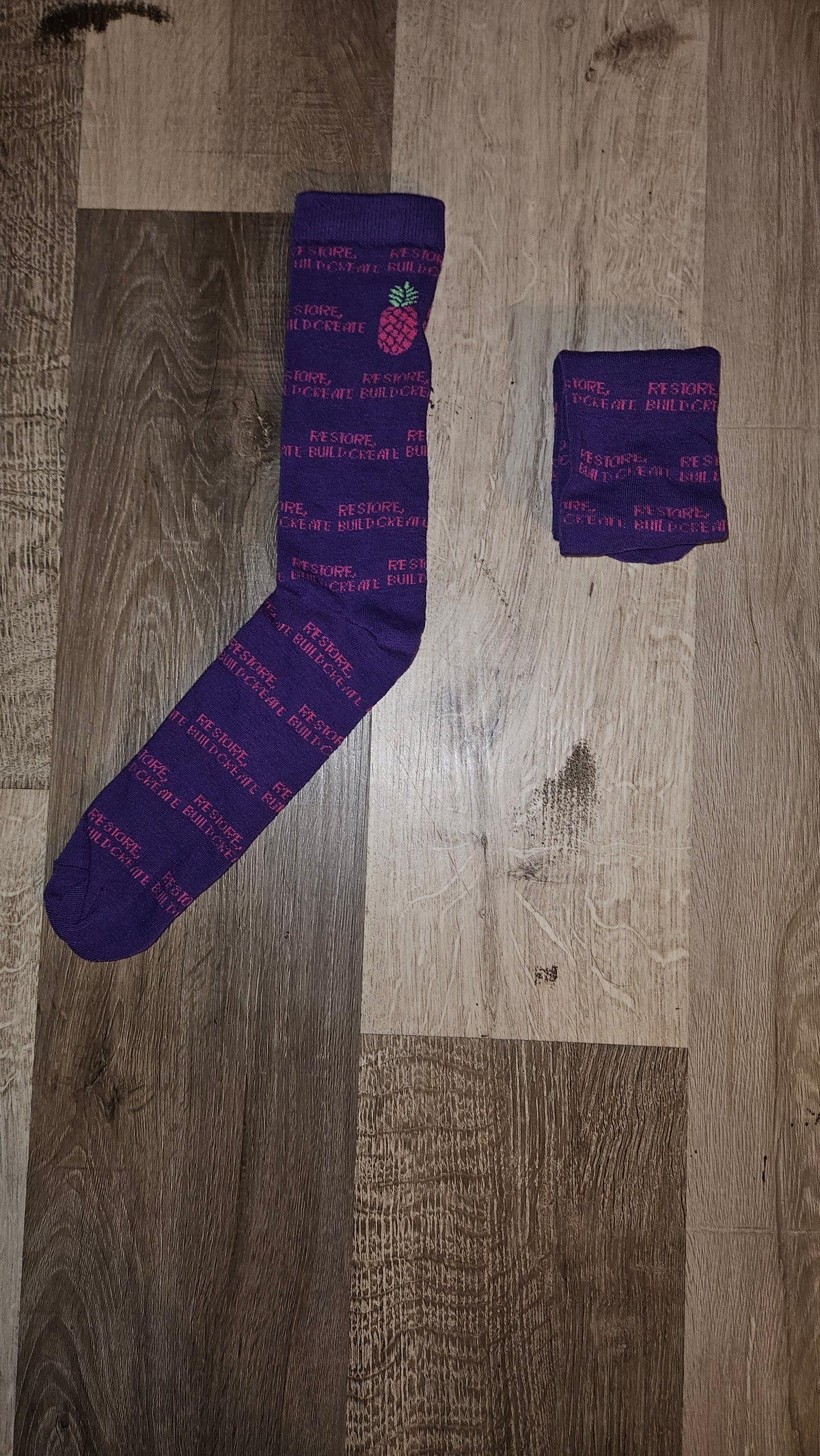 Royal Blossom Socks unisex organic cotton and spandex