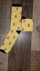 Royal Blossom Socks unisex organic cotton and spandex