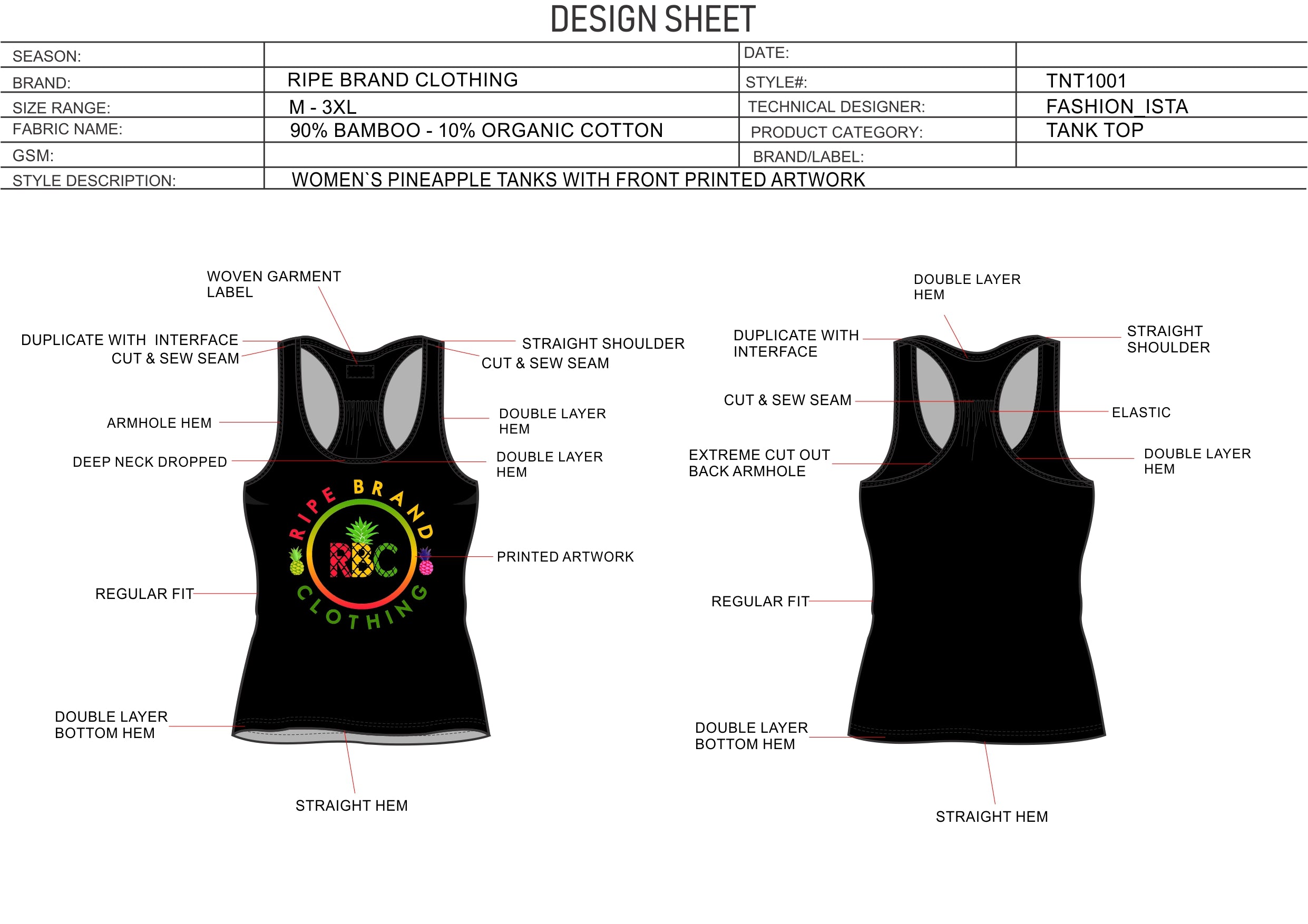 Caribbean Based Riddlm (Ladies)